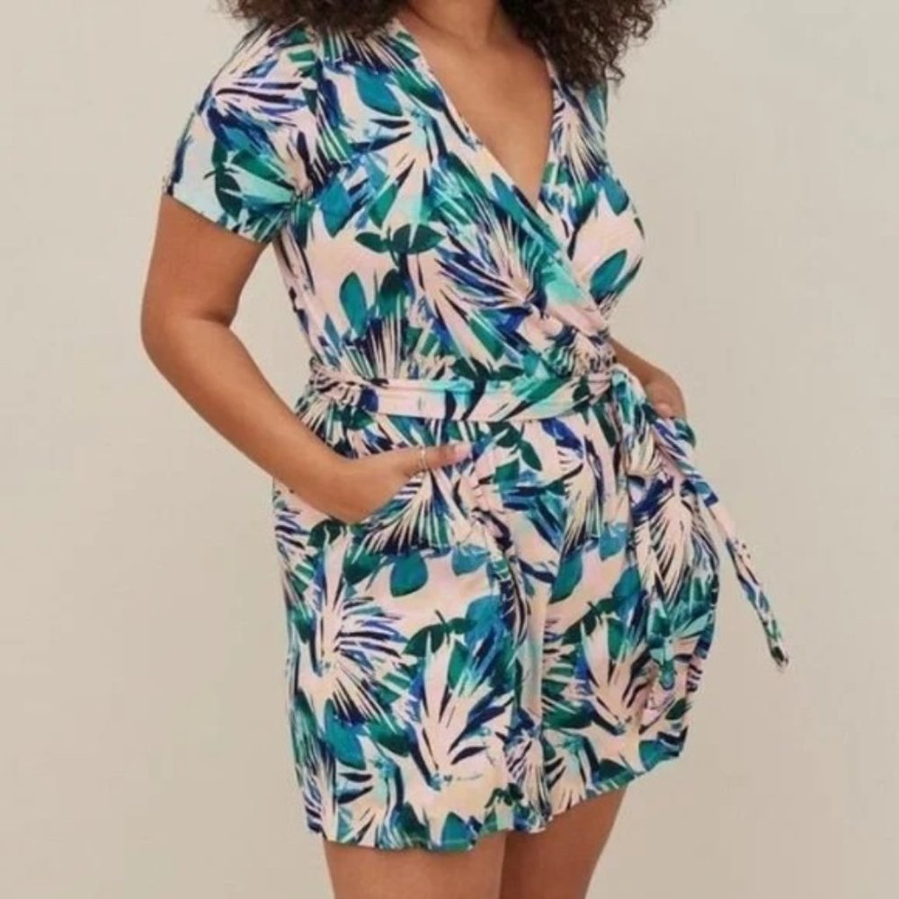 Torrid Super Soft Surplice Romper